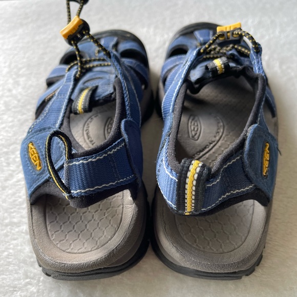 Keen Women’s Blue/Yellow Closed Toe Sandals Size 7 - Picture 5 of 8
